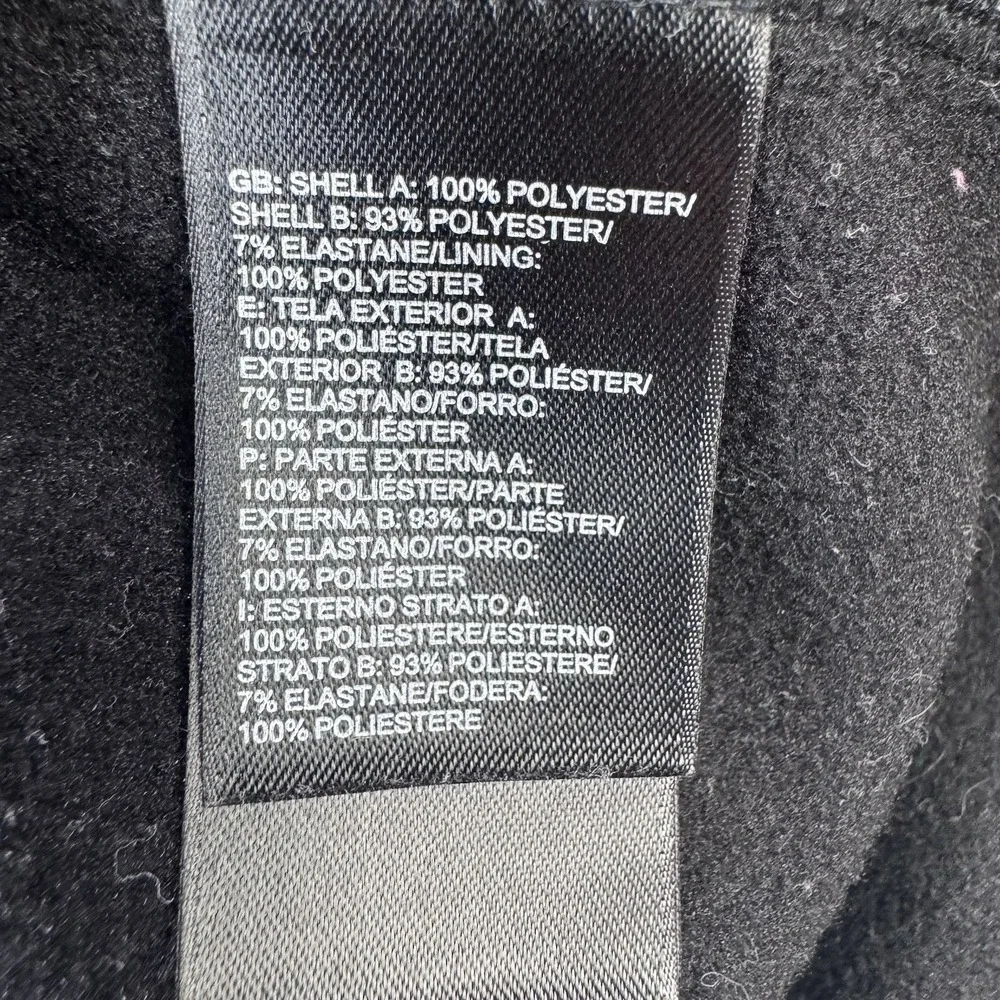 North Face Canyonlands 1/2 Zip Pullover Men XL Black Zip Pkt Tech Utility